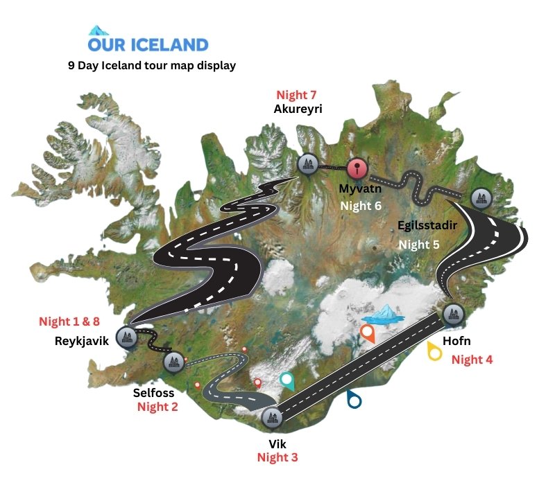 9 Day Iceland Private Tour