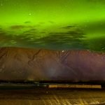 Northern lights at Selfoss