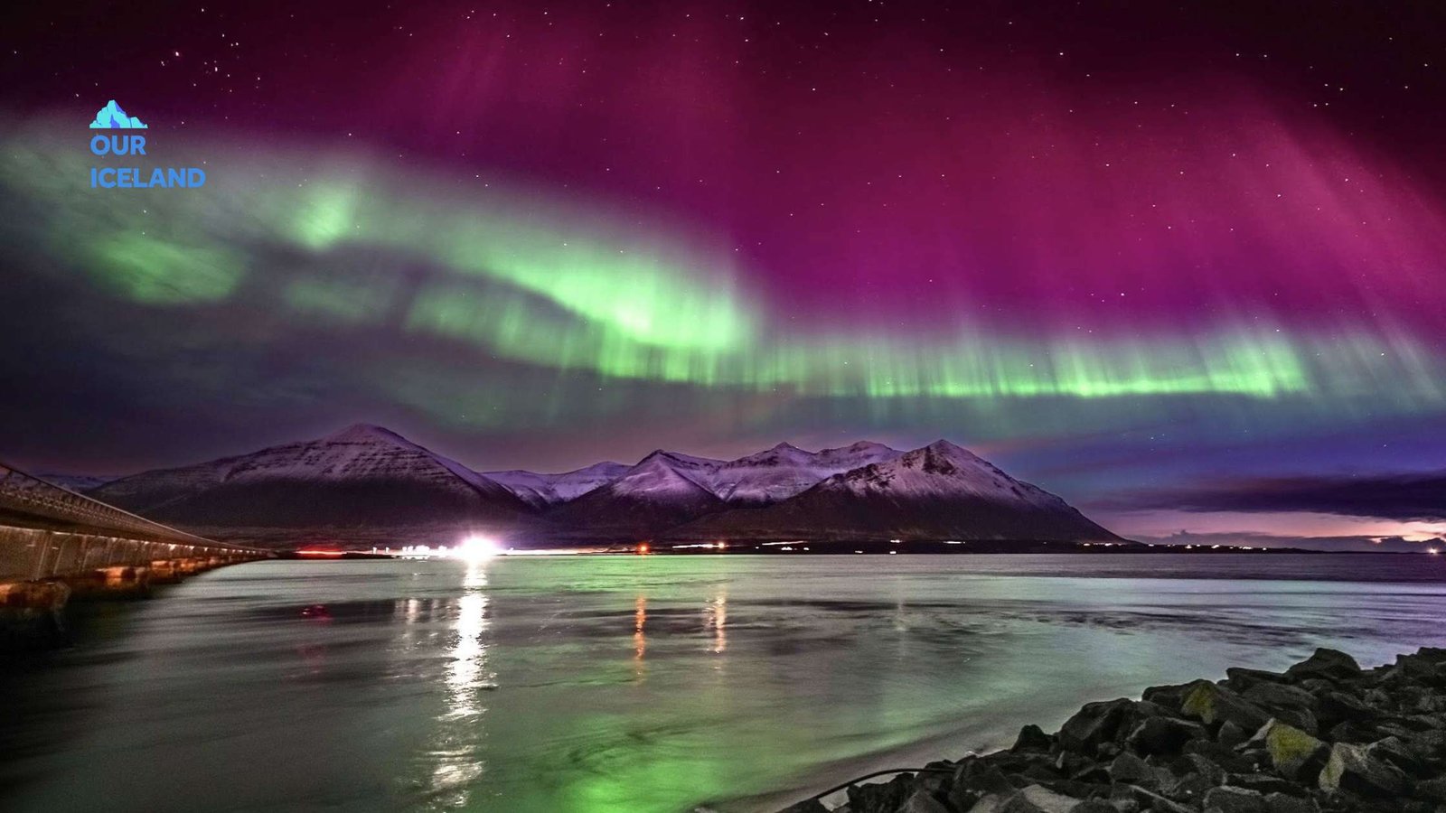 Northern lights tour at Borgarnes